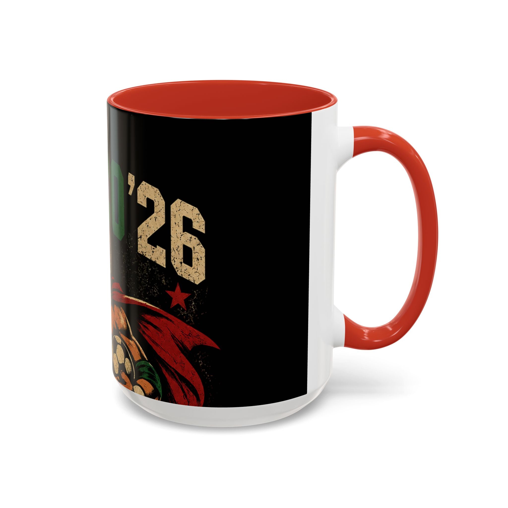 Mexico ’26 Luchador Soccer Coffee Mug