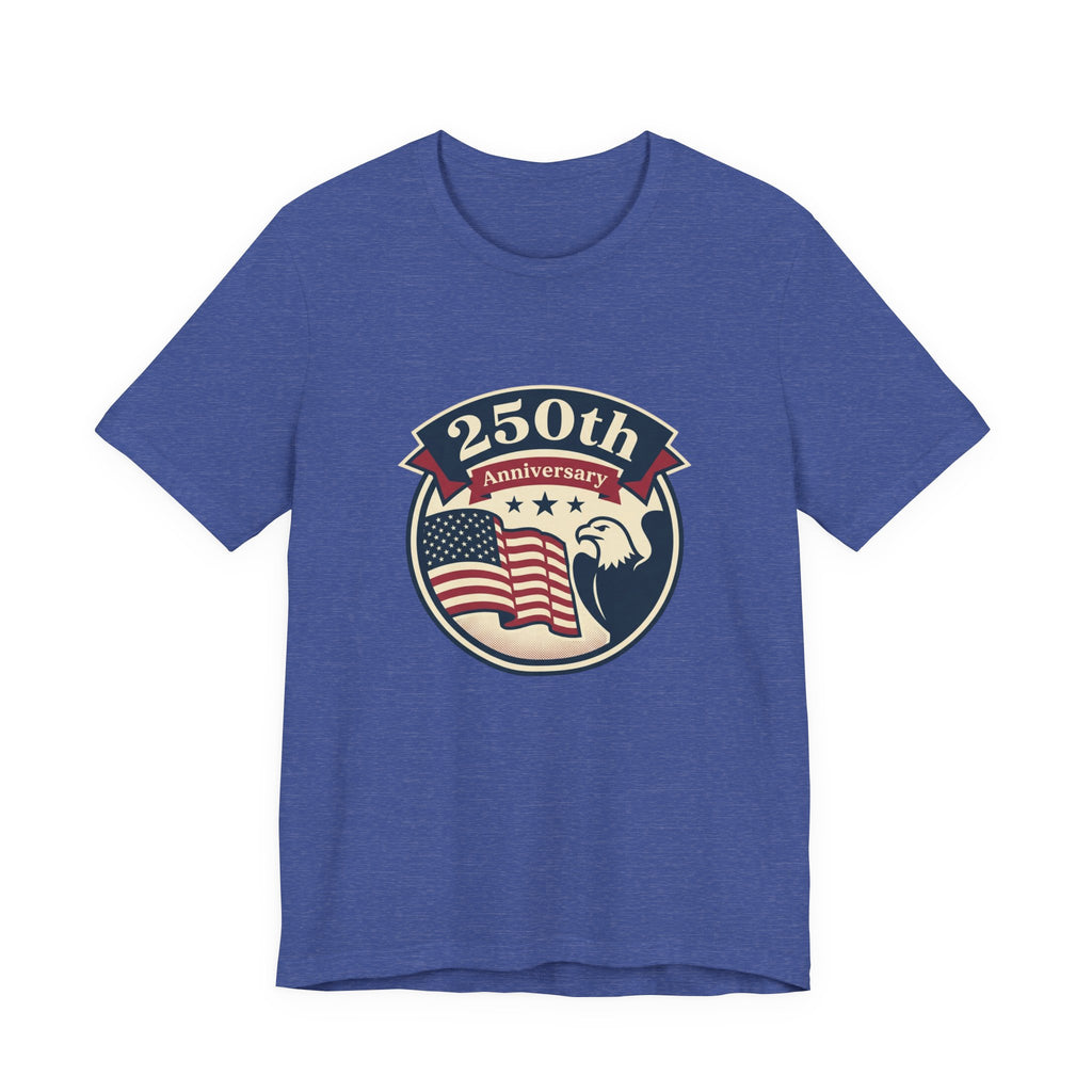 250th Anniversary Eagle & American Flag T-Shirt