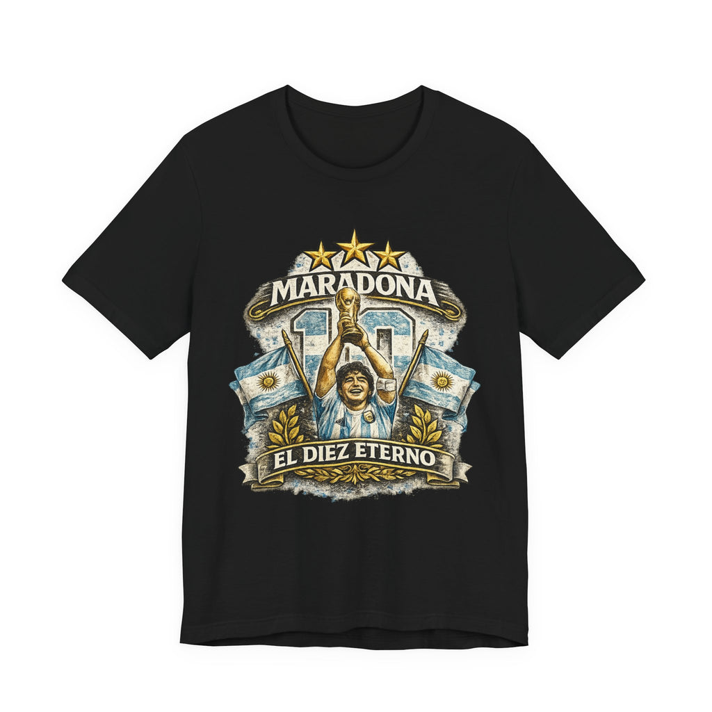 Maradona 'El Diez Eterno' Soccer Tee