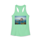 Women's Racerback Tank - Es Vedrà, Spain View