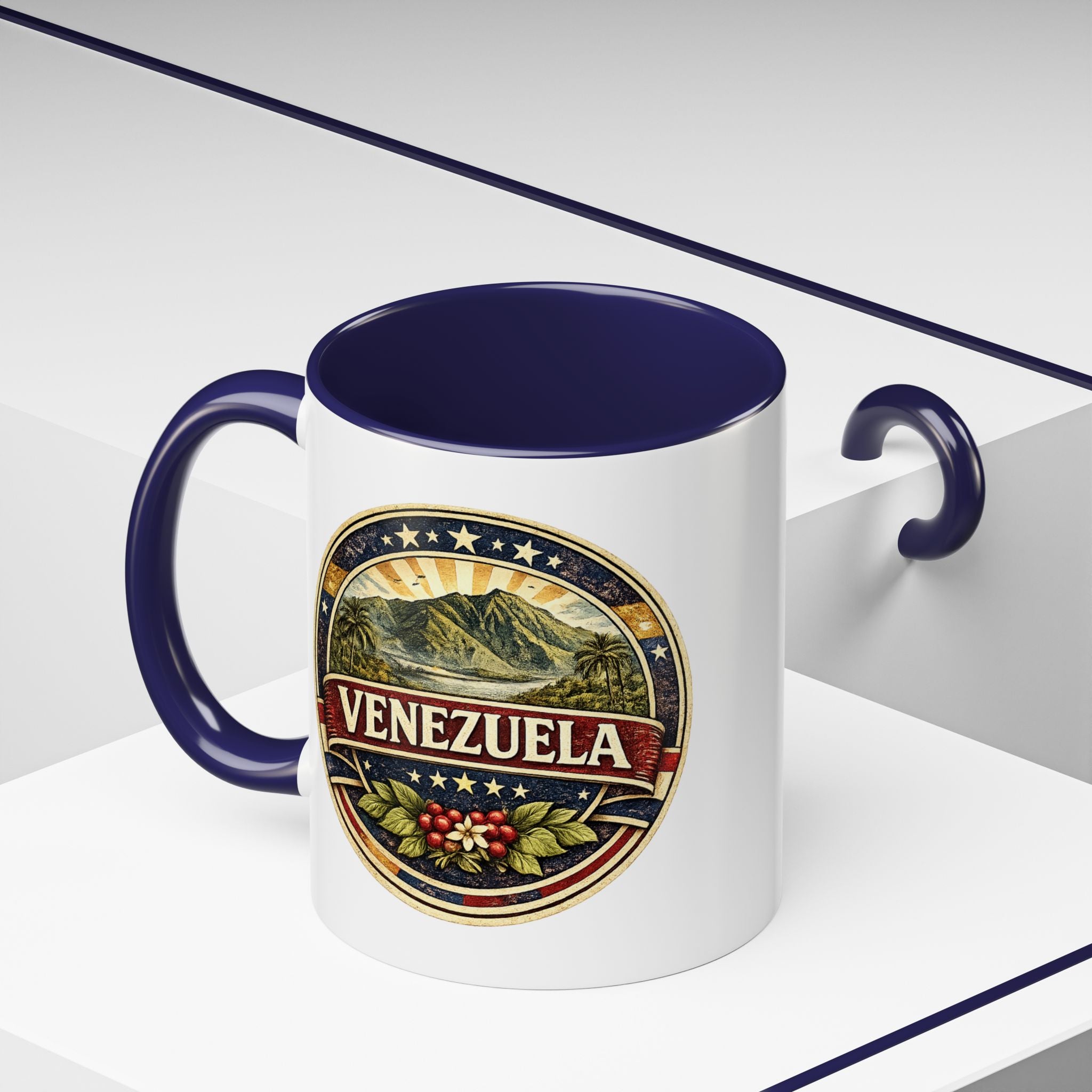 Venezuela Vintage Travel Accent Coffee Mug (11/15 oz)