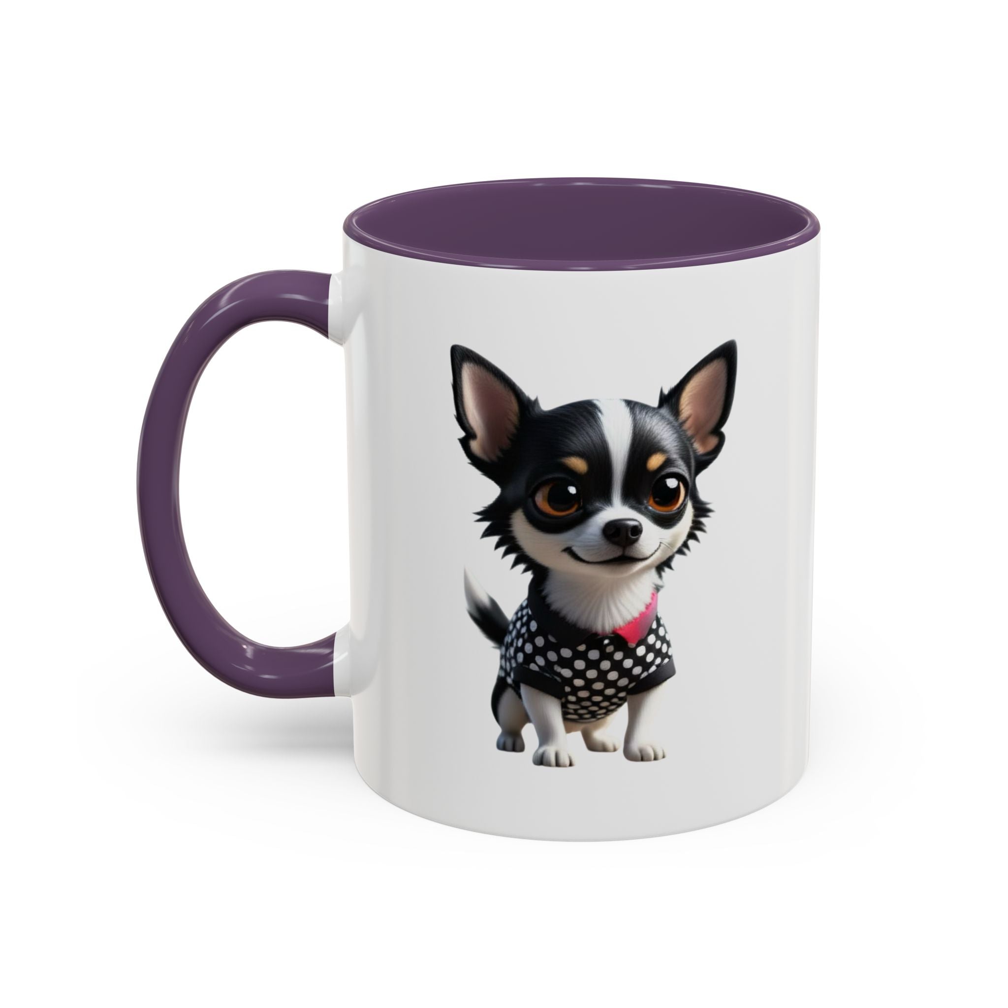 Chihuahua Dog Accent Coffee Mug – Cute Tiny Pup 11/15oz