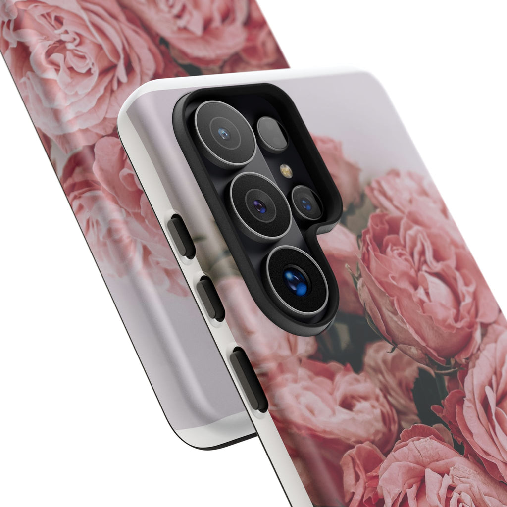 Tough Case — Pink Peonies Floral Phone Case