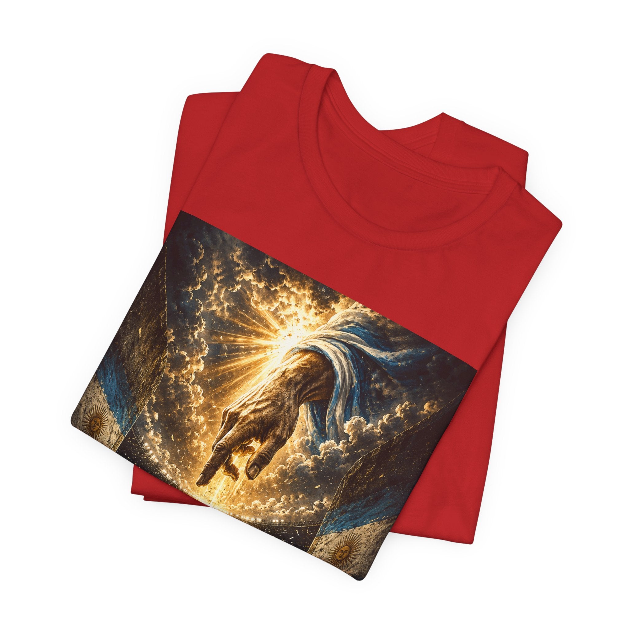 Soccer Faith T-Shirt — "La Selección de Dios" Graphic Tee