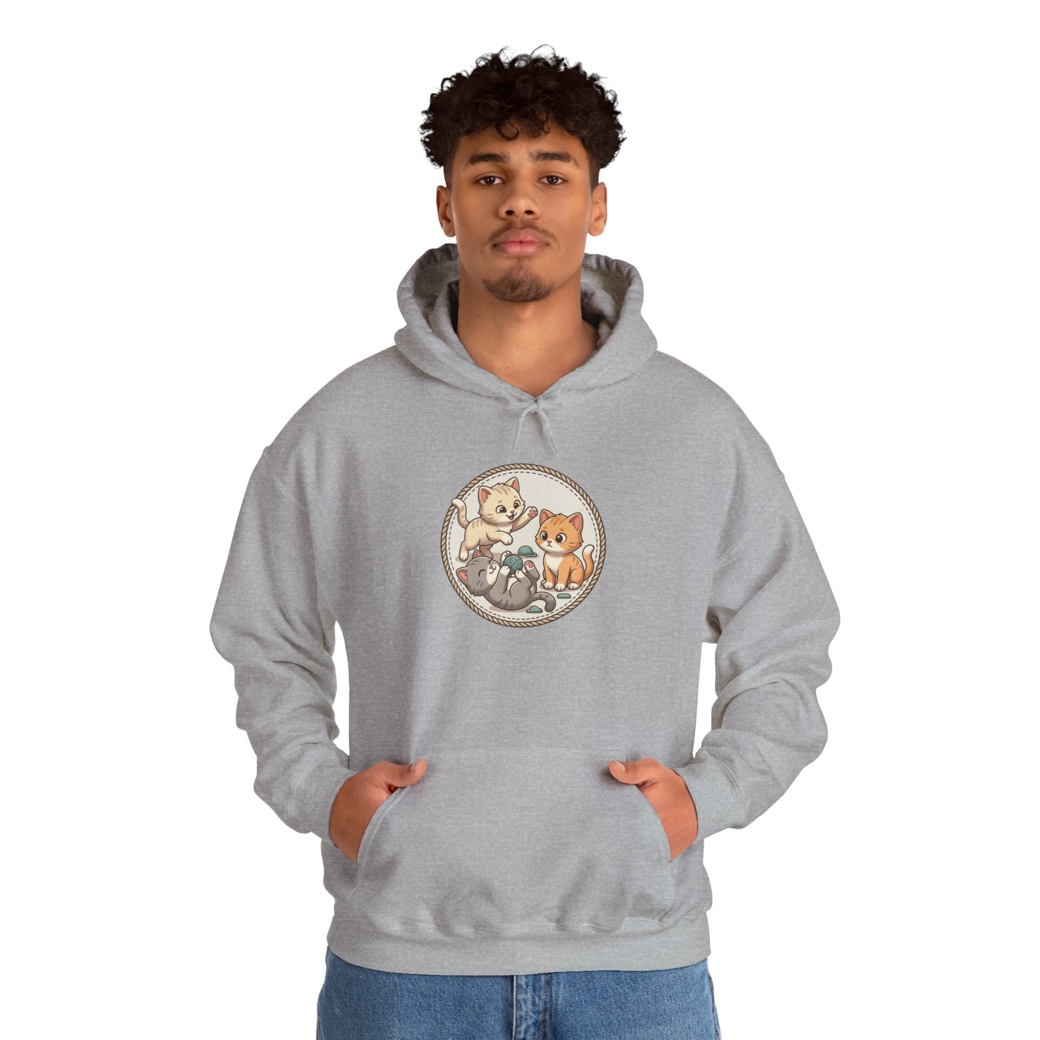 Cute Kittens Hoodie — Adorable Cat Trio
