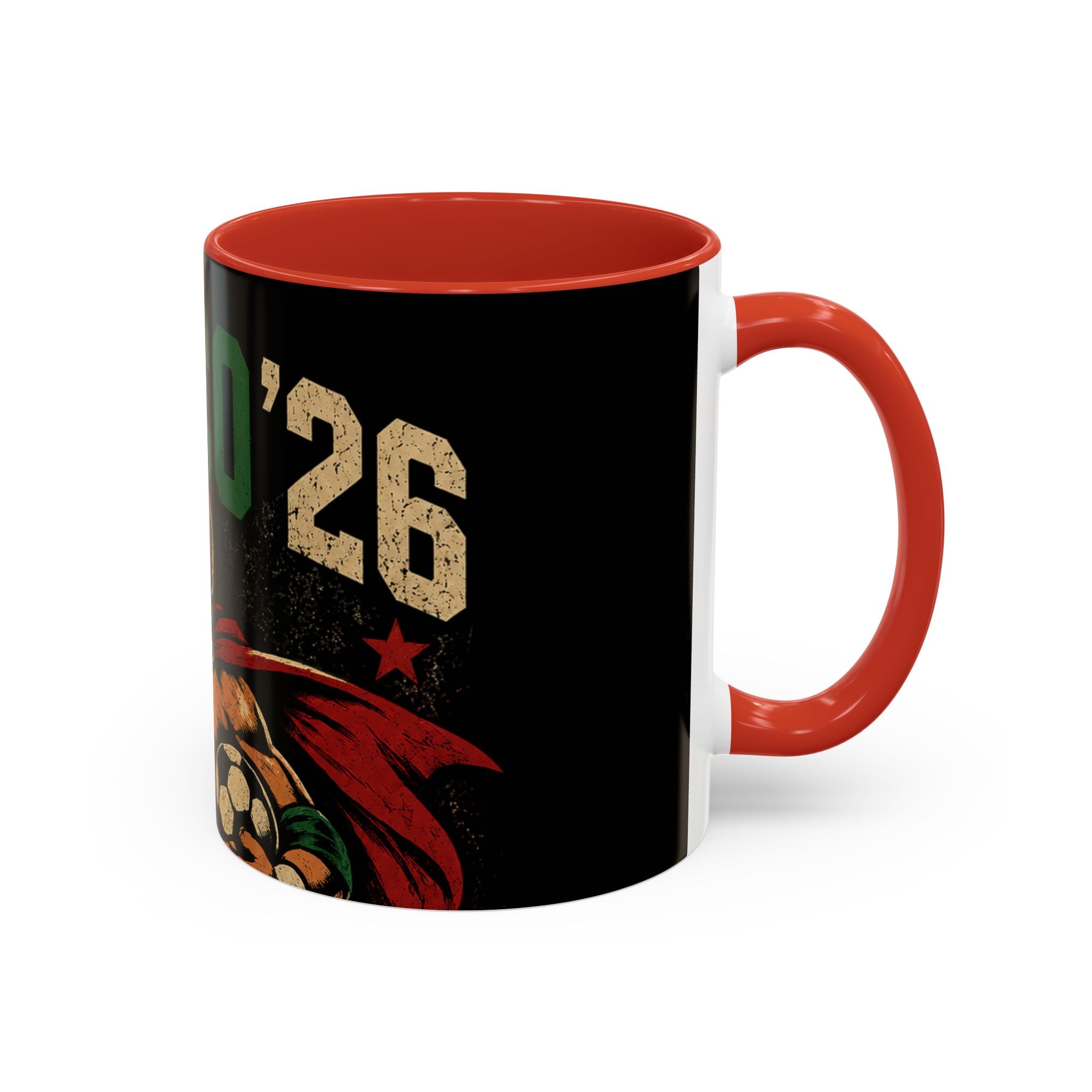 Mexico ’26 Luchador Soccer Coffee Mug