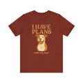 "I Have Plans (With My Dog)" – Pitbull Lover Tee