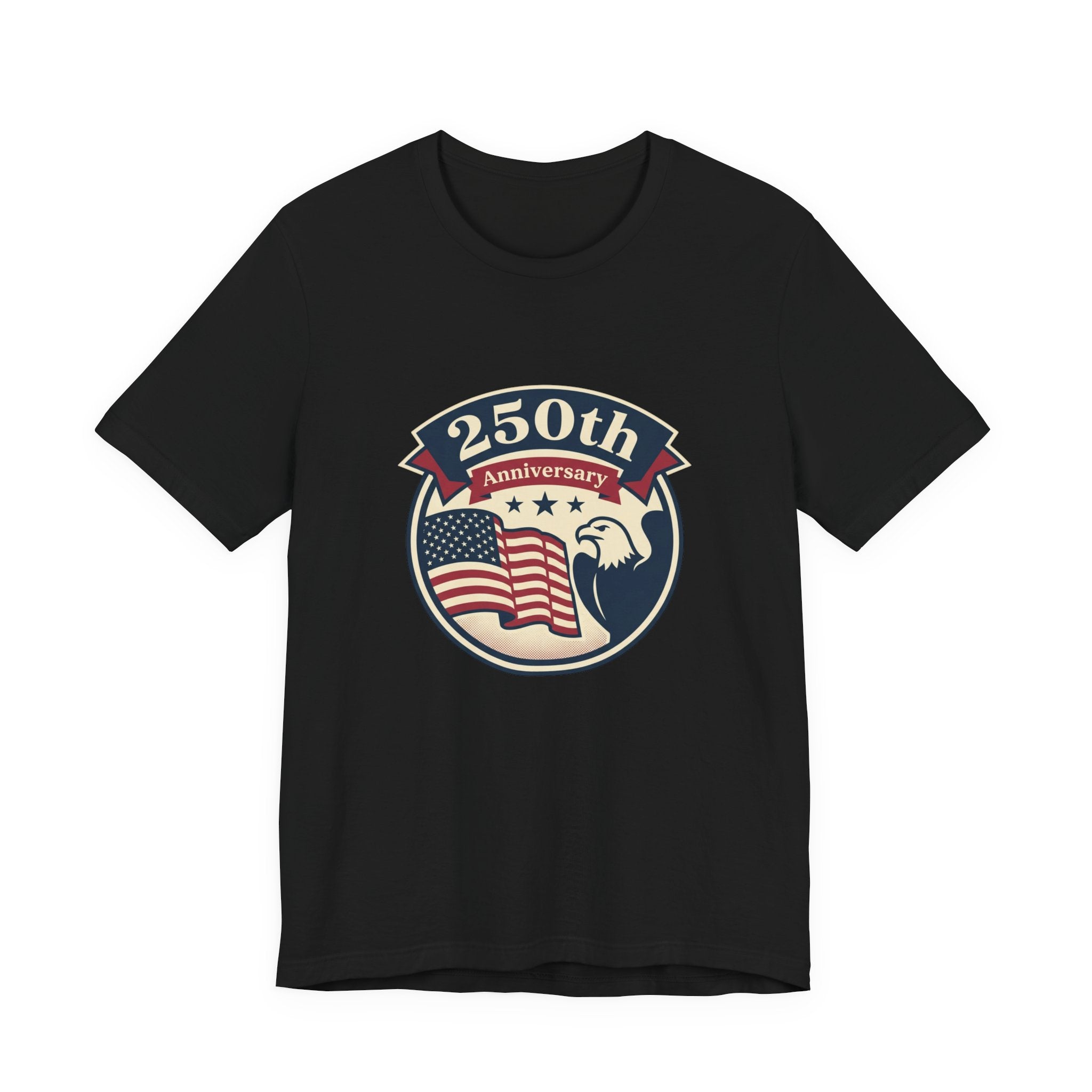250th Anniversary Eagle & American Flag T-Shirt