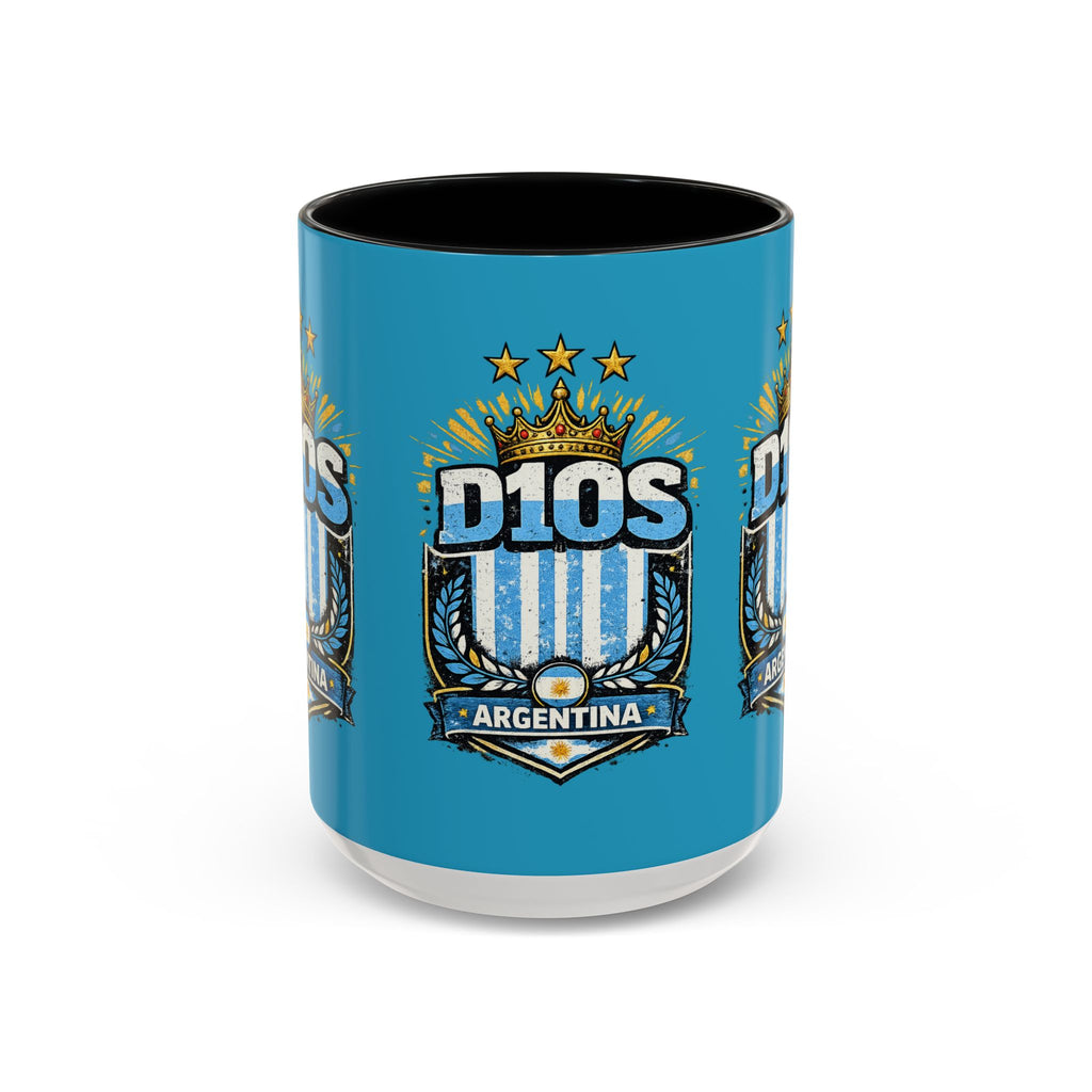 Coffee Mug — Bright Blue Accent Ceramic Mug (11/15oz)