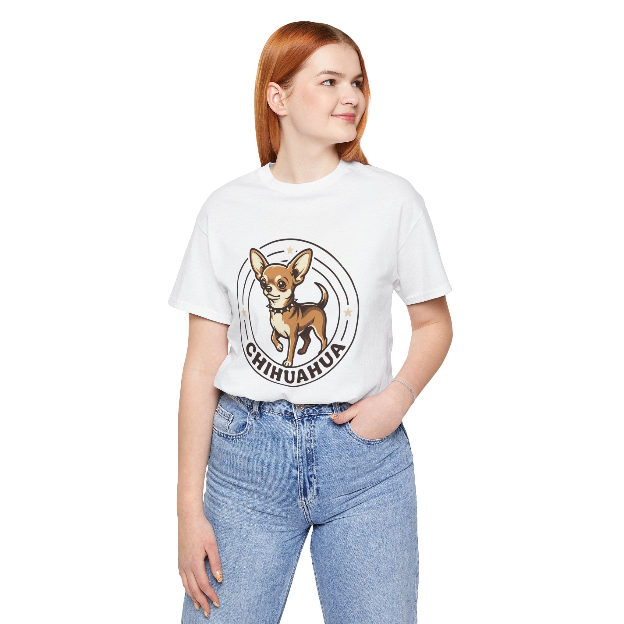 Chihuahua Graphic Tee — Cute Cartoon Dog T‑Shirt for Chihuahua Lovers