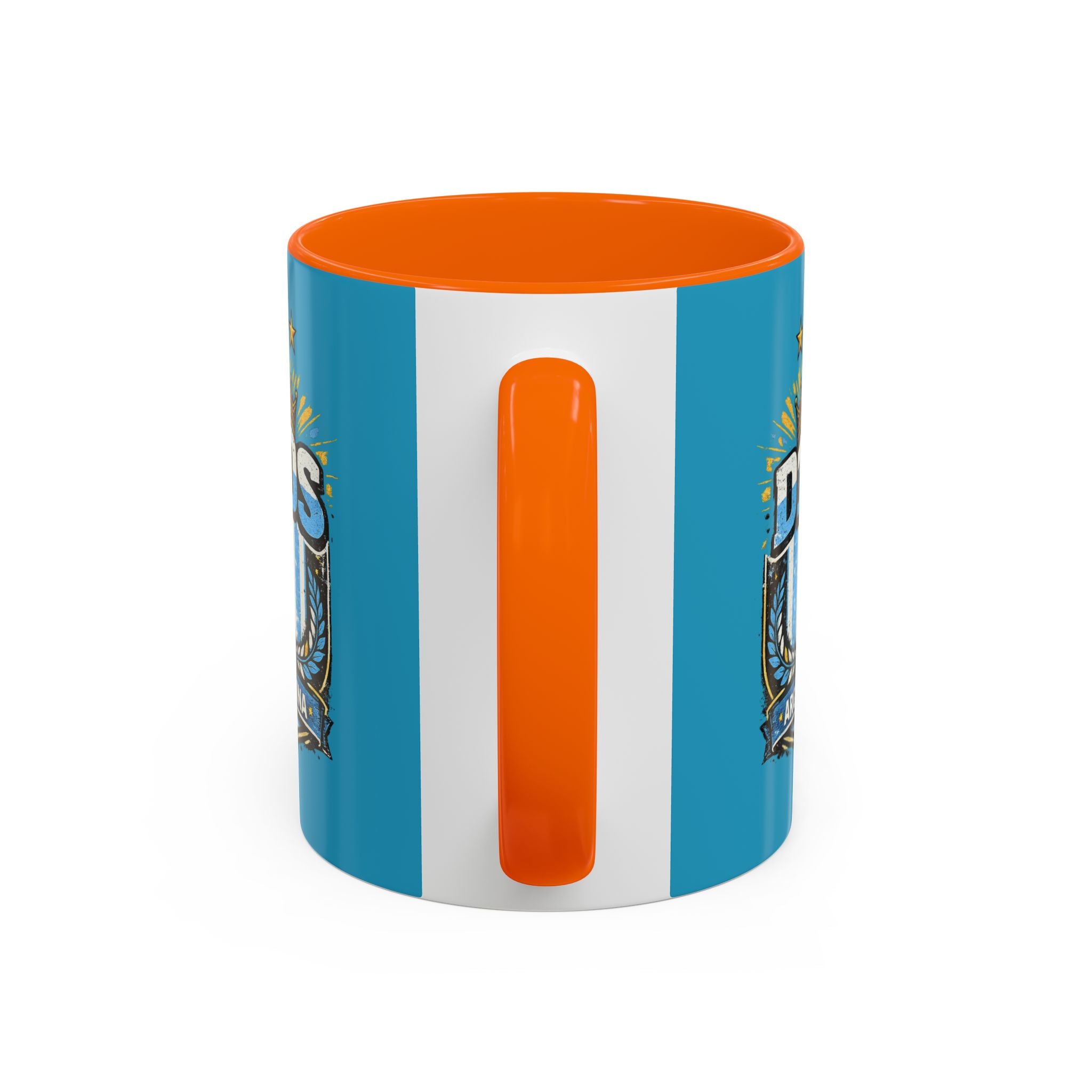 Coffee Mug — Bright Blue Accent Ceramic Mug (11/15oz)