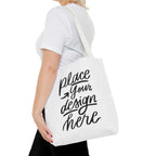 Custom Printed Tote Bag — Personalized All-Over-Print Canvas Shopper