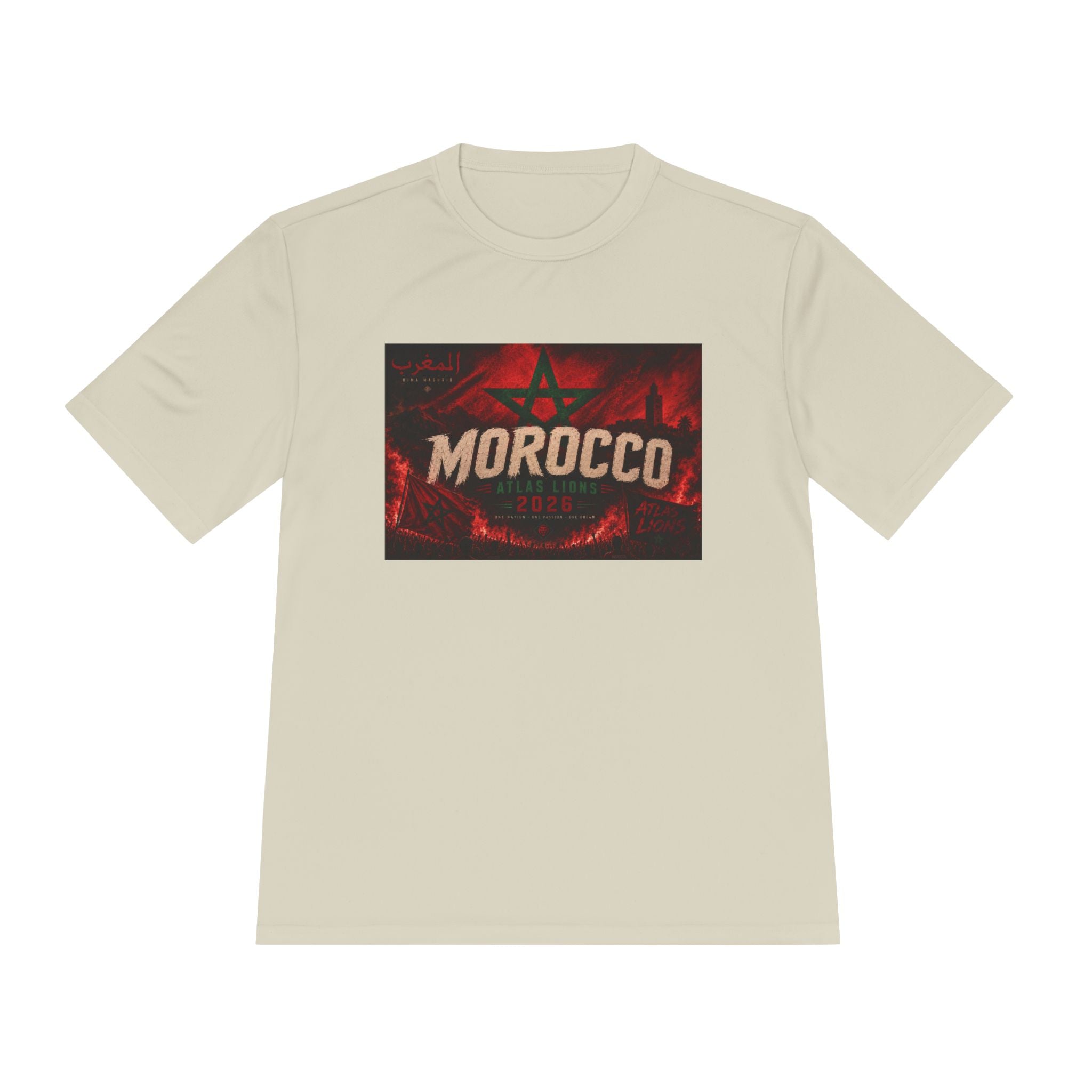 Morocco 2026 World Cup Tee — Soccer Fan Shirt