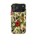 Tropical chihuahua Phone Case — Floral Pineapple Protective Tough Case