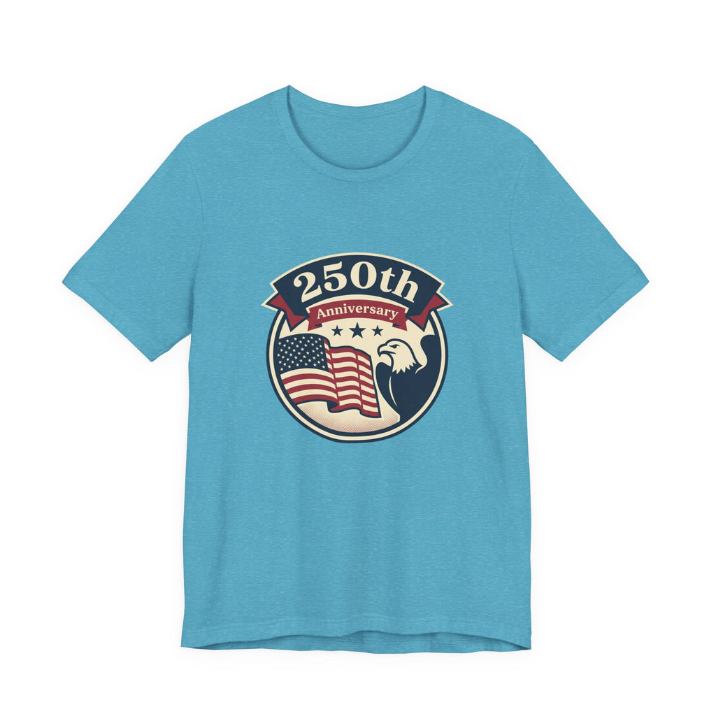 250th Anniversary Eagle & American Flag T-Shirt