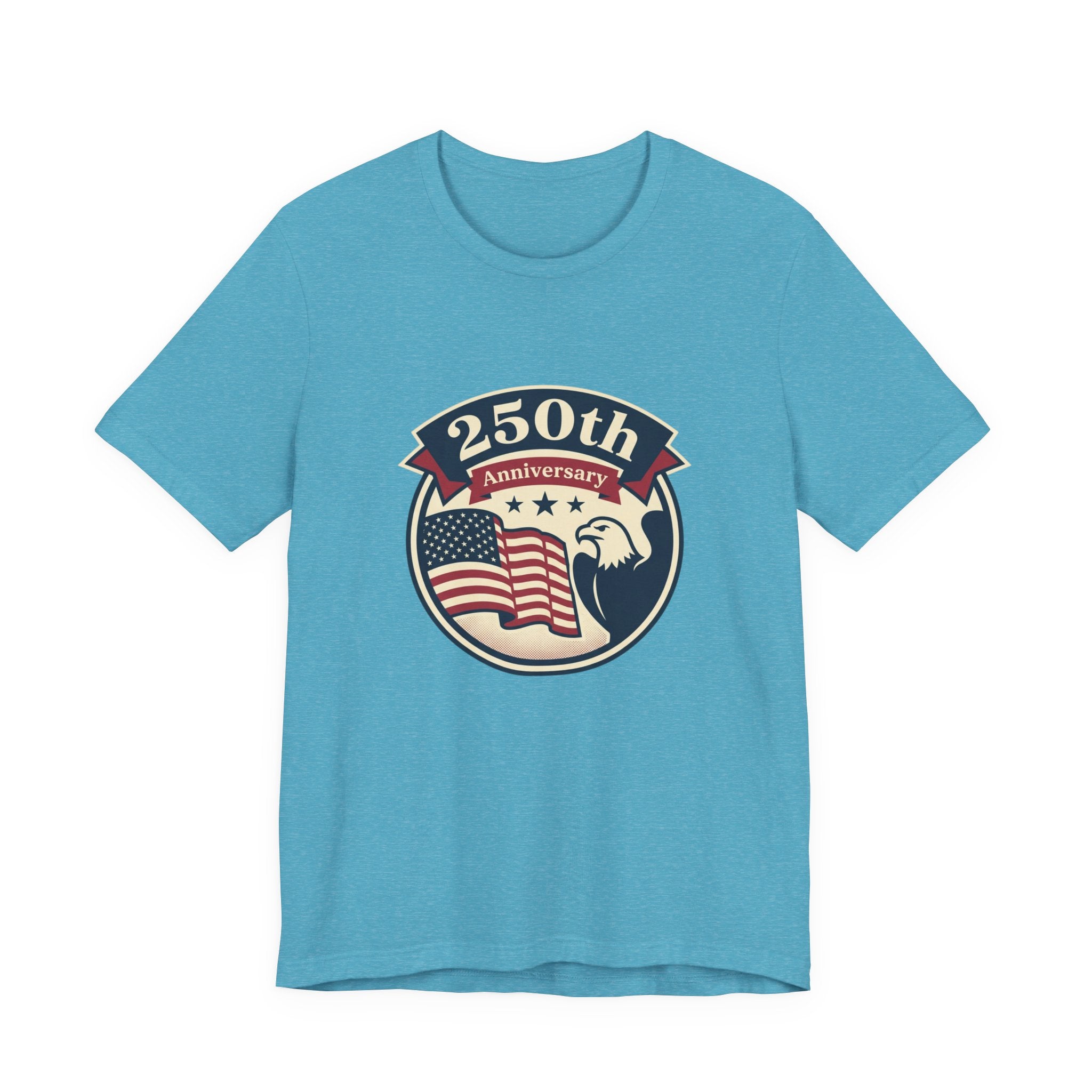 250th Anniversary Eagle & American Flag T-Shirt