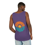 Summer Vibes Unisex Tank Top - Retro Sun Graphic