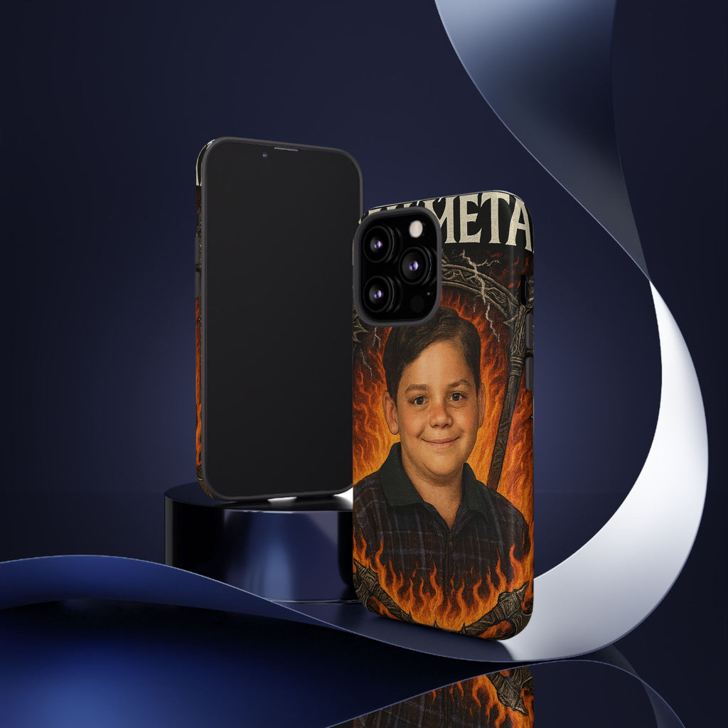 Metalhead Phone Case, Tough Cases for Music Lovers, Personalize with Unique Art, Gift for Metal Fans, Rock Lover's Accessory