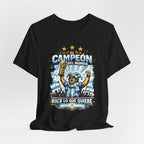 T-Shirt — 'El Campeón del Mundo: Hace Lo Que Quiere' Soccer Champion Tee