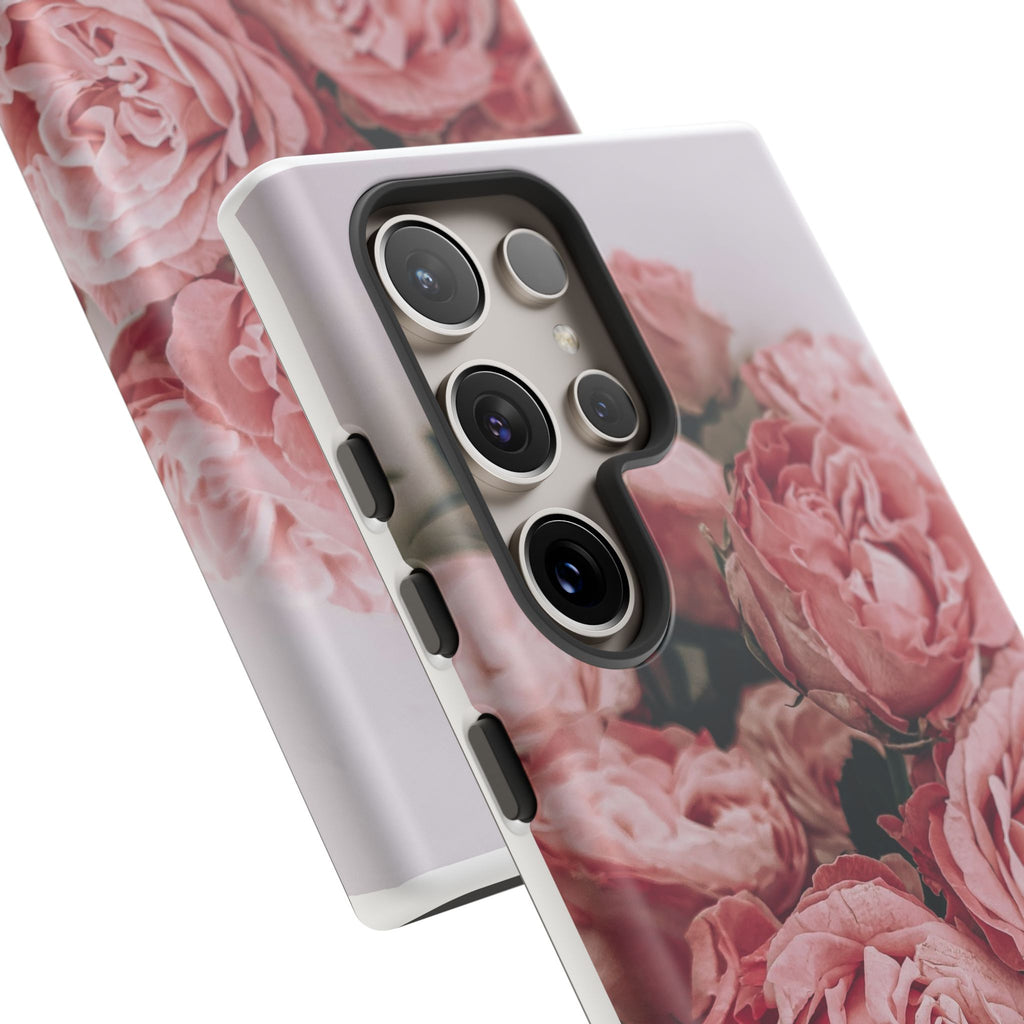 Tough Case — Pink Peonies Floral Phone Case
