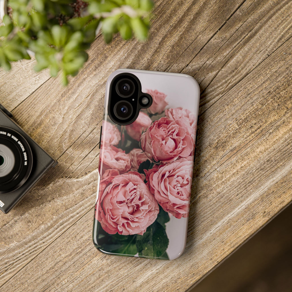 Tough Case — Pink Peonies Floral Phone Case