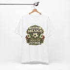 Mexico Soccer T‑Shirt — "Hecho en México, Criado con Fútbol" Vintage Football Tee