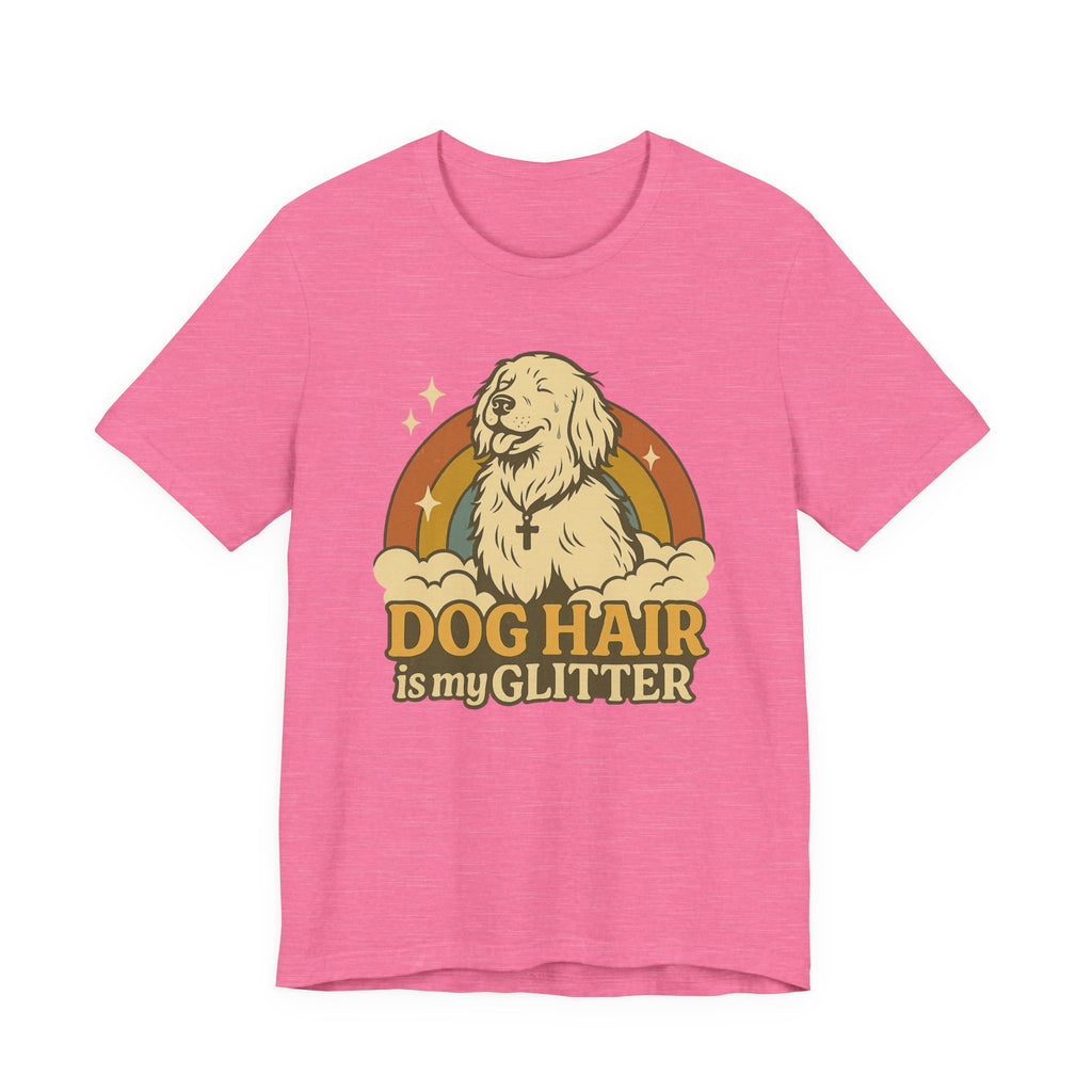 "Dog Hair Is My Glitter" – Retro Golden Vibes Edition
