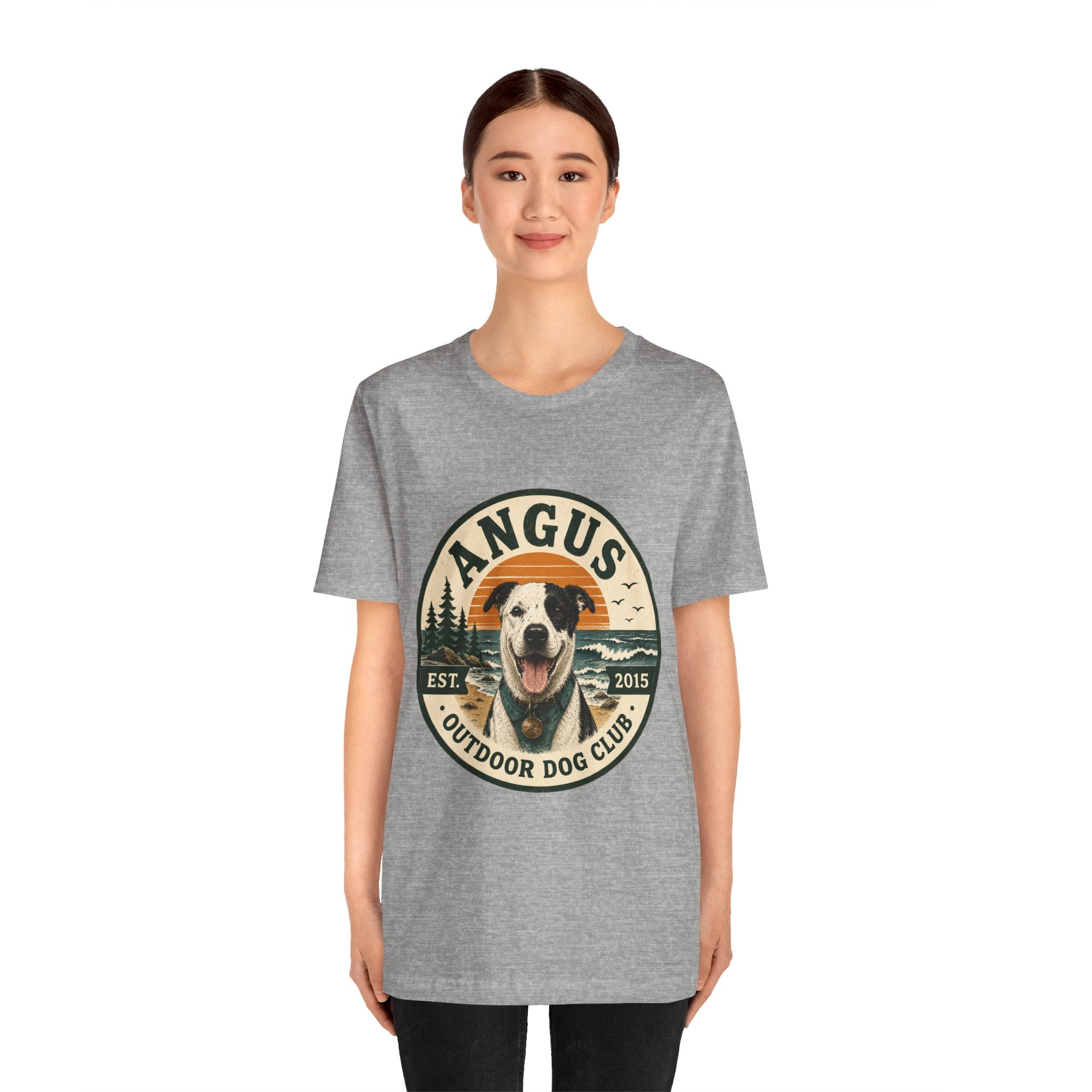 Angus Dog Photo Collage T-Shirt