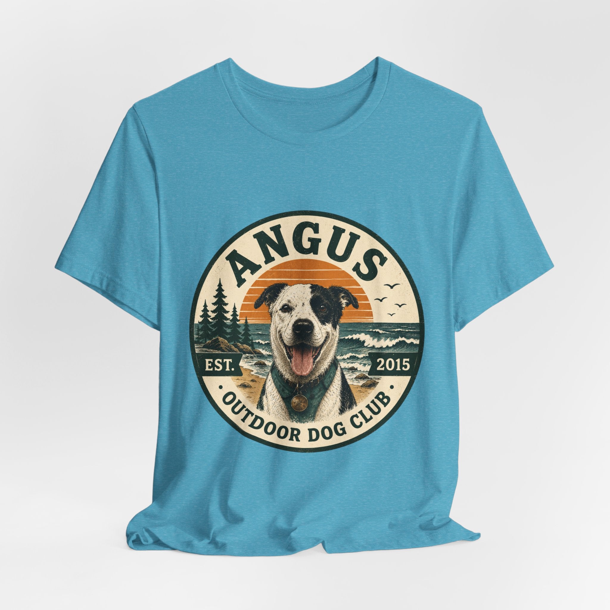 Angus Dog Photo Collage T-Shirt