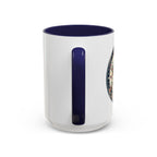 Space Camper Patch Coffee Mug — Retro Astronaut Camper 11/15oz Accent Mug