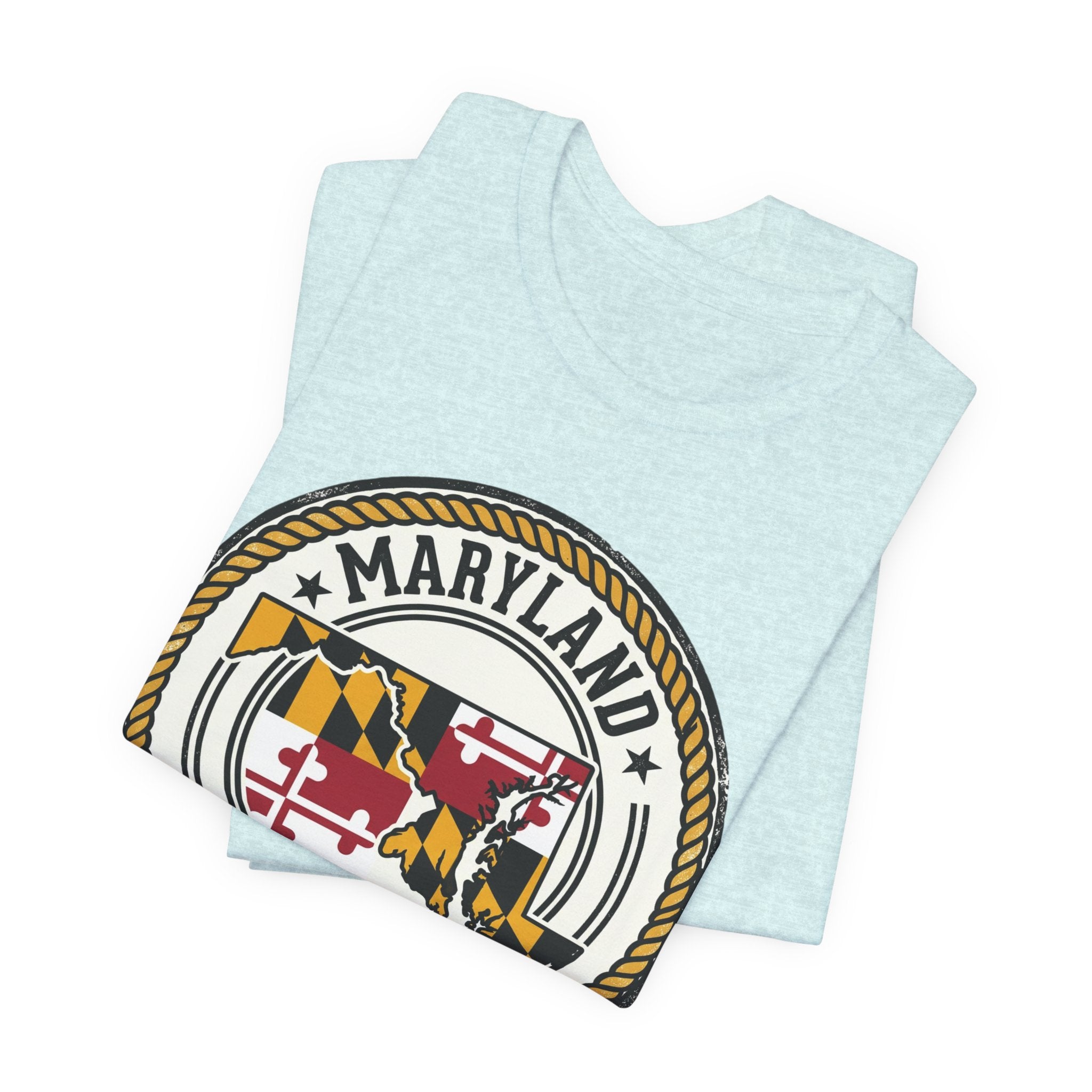 Maryland State Seal T-Shirt – The Free State Flag Emblem Tee