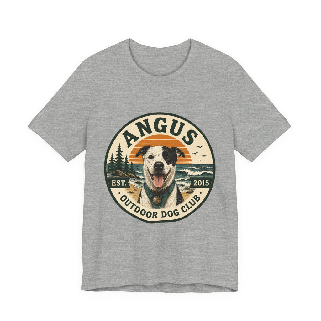 Angus Dog Photo Collage T-Shirt
