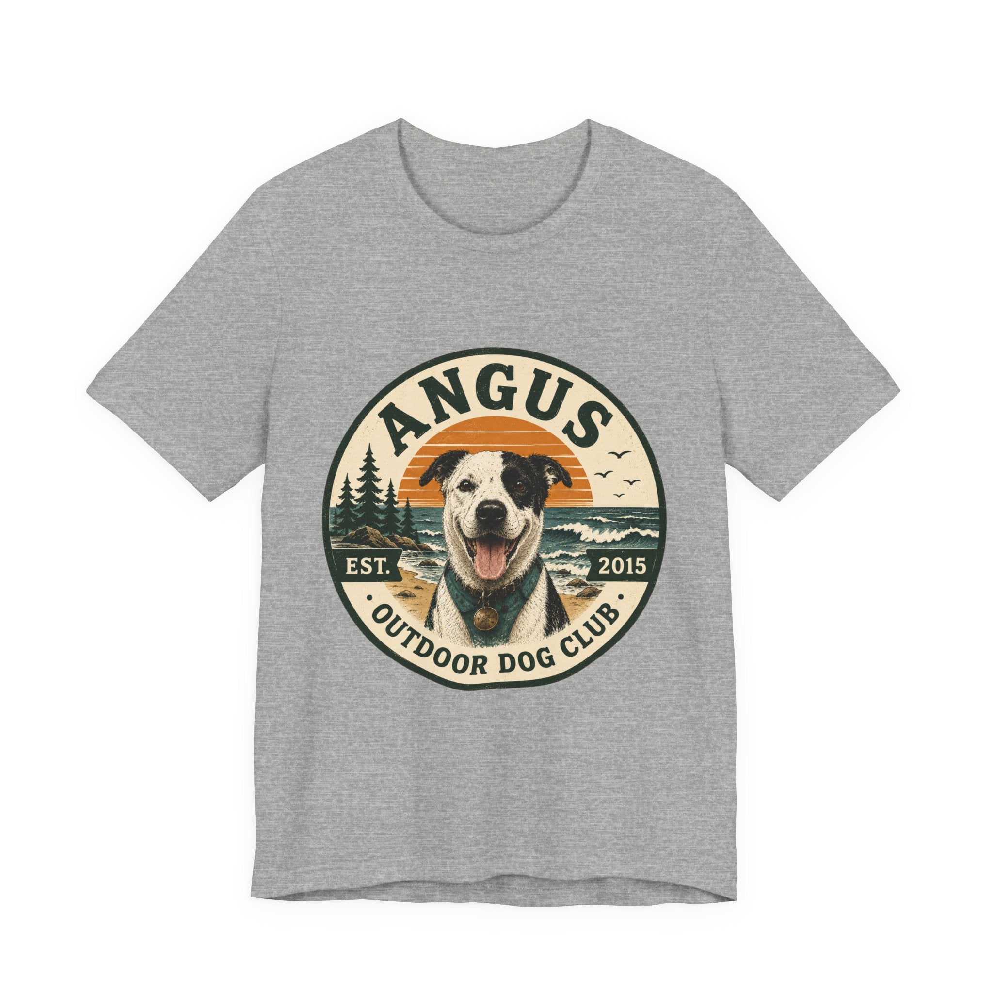 Angus Dog Photo Collage T-Shirt