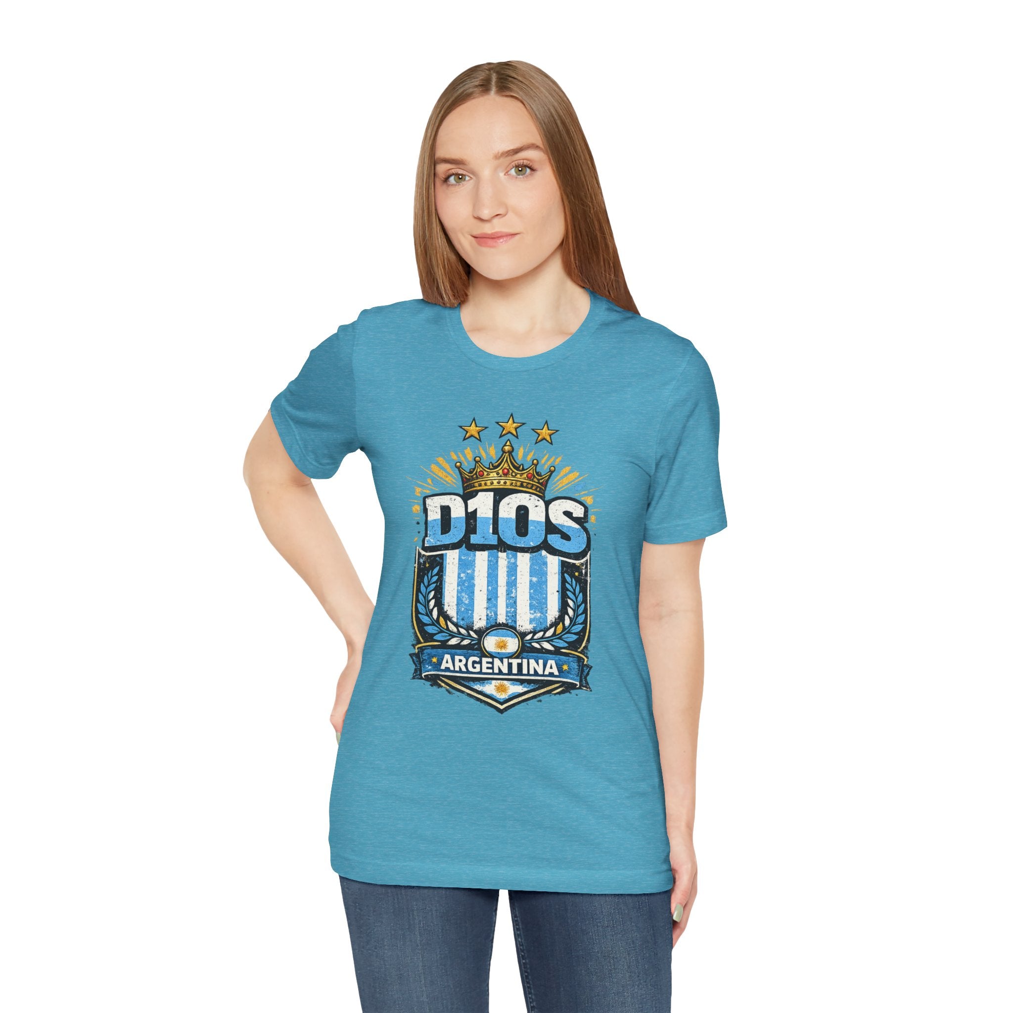 D10S Argentina Tee — Football Fan Shirt