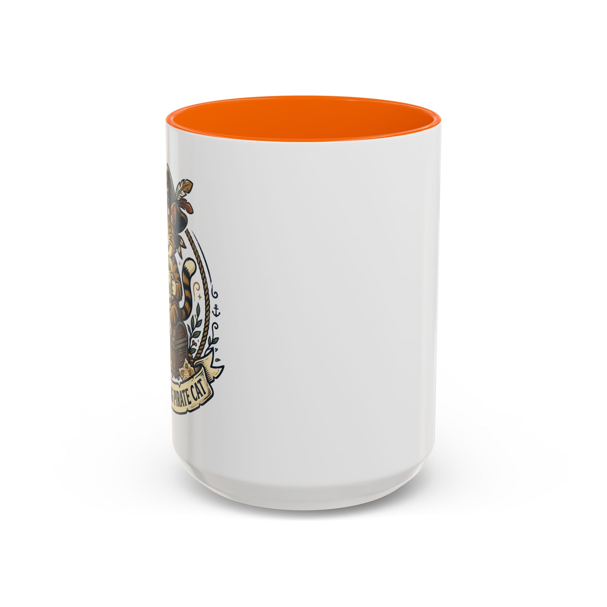 Vintage Sailor Anchor Coffee Mug — Nautical Tattoo Accent Mug (11/15oz)