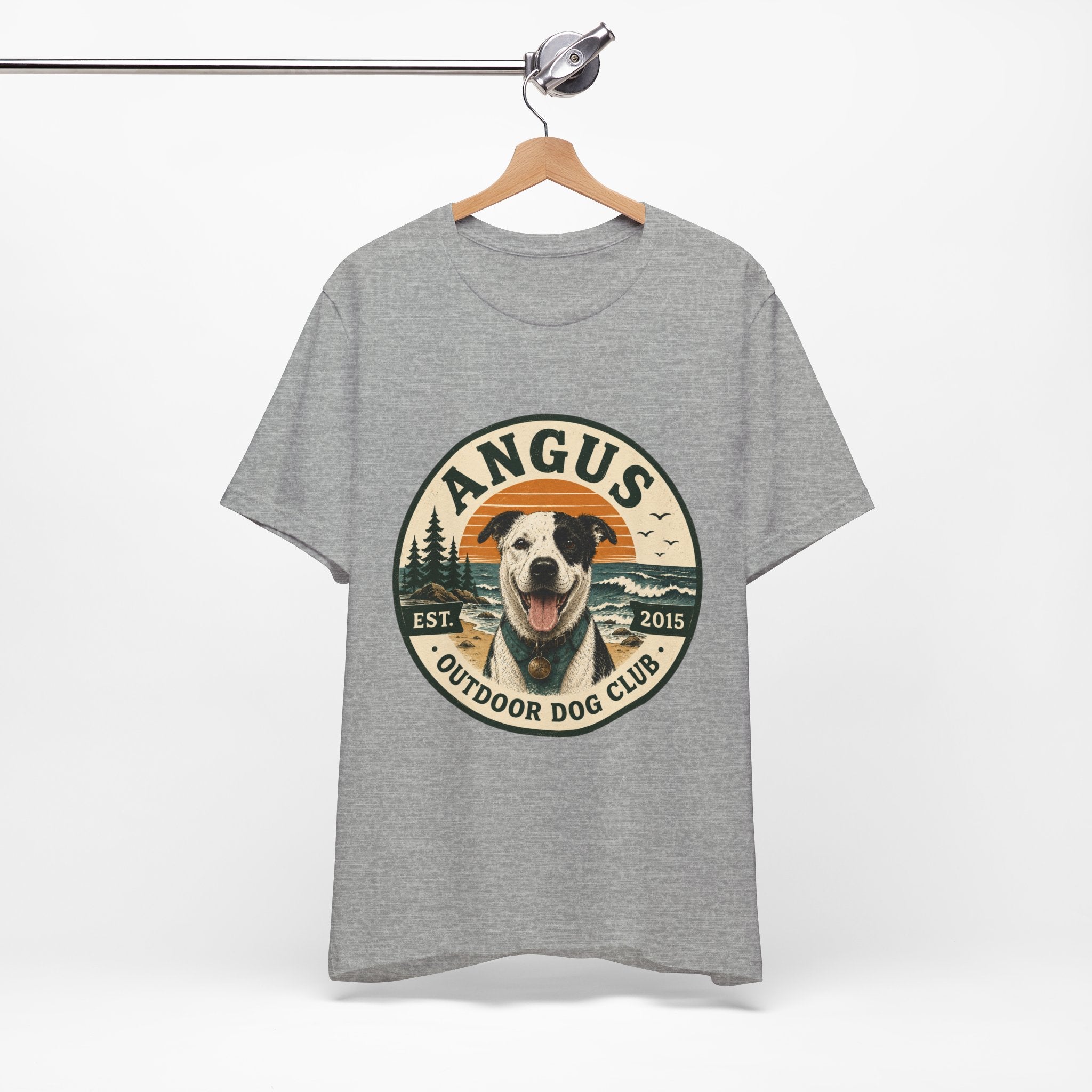 Angus Dog Photo Collage T-Shirt