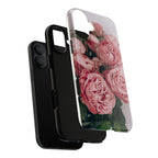 Tough Case — Pink Peonies Floral Phone Case