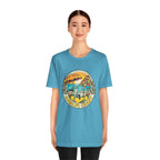 Amalfi Coast Vintage Travel Tee — Scenic Lemon & Vespa Graphic