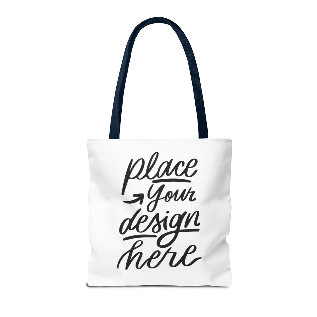 Custom Printed Tote Bag — Personalized All-Over-Print Canvas Shopper