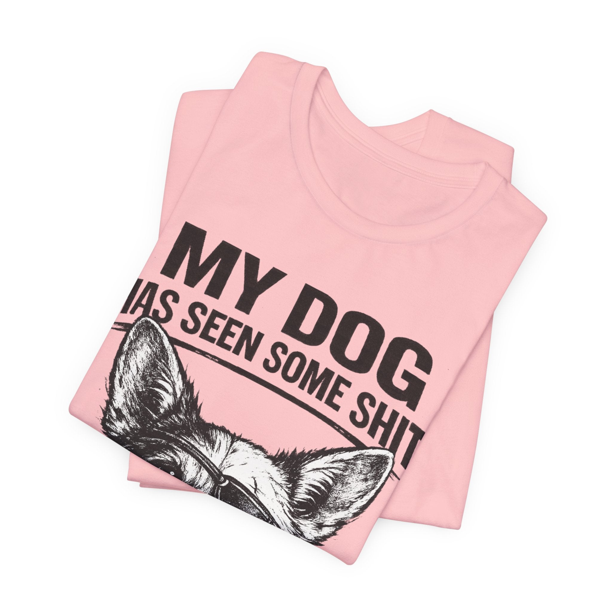 Corgi Dog Lover T‑Shirt — "My Dog Has Seen Some Shit and Judges Me Daily" Graphic Tee