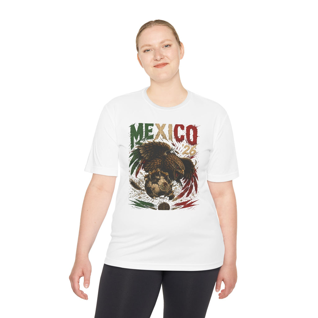 Mexico Eagle Graphic Tee — Mexican Flag Patriotic Soccer Fan Shirt