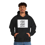 Classic Hoodie with Centered Design – 'Place Your Design Here'