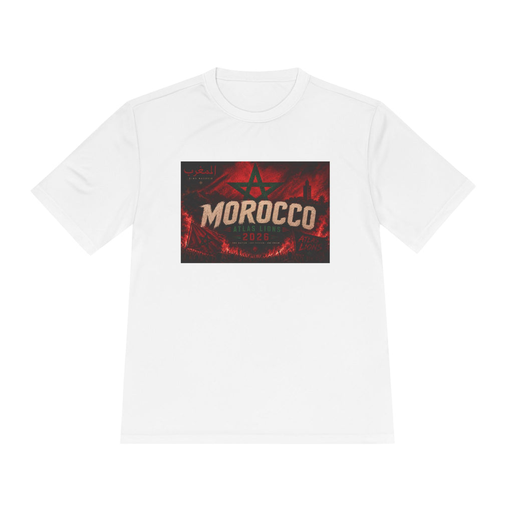 Morocco 2026 World Cup Tee — Soccer Fan Shirt