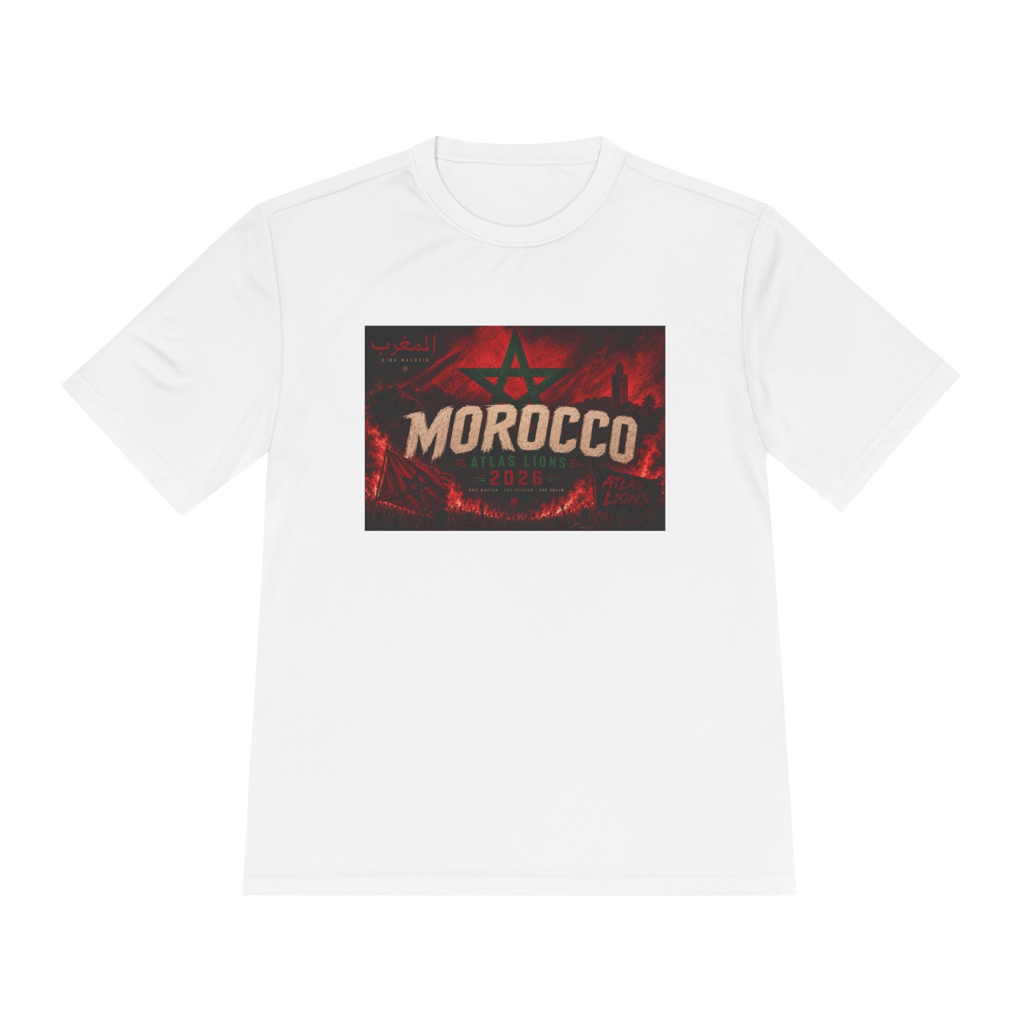 Morocco 2026 World Cup Tee — Soccer Fan Shirt