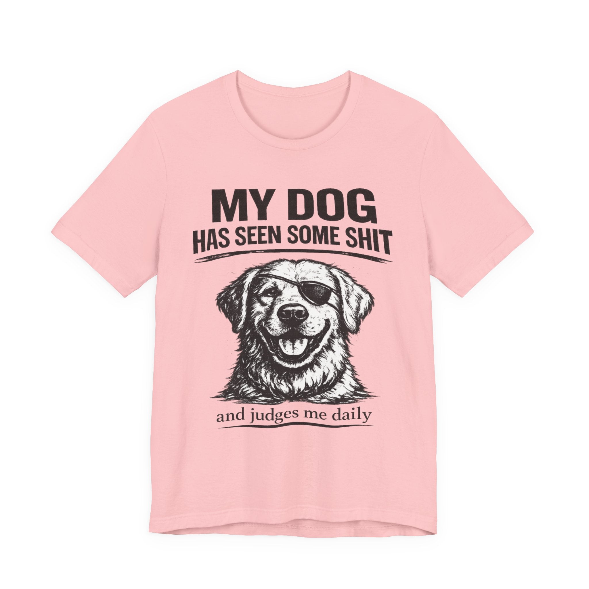 Golden retriever Dog T-Shirt — "My Dog Has Seen Some Shit" Funny Dog Lover Tee