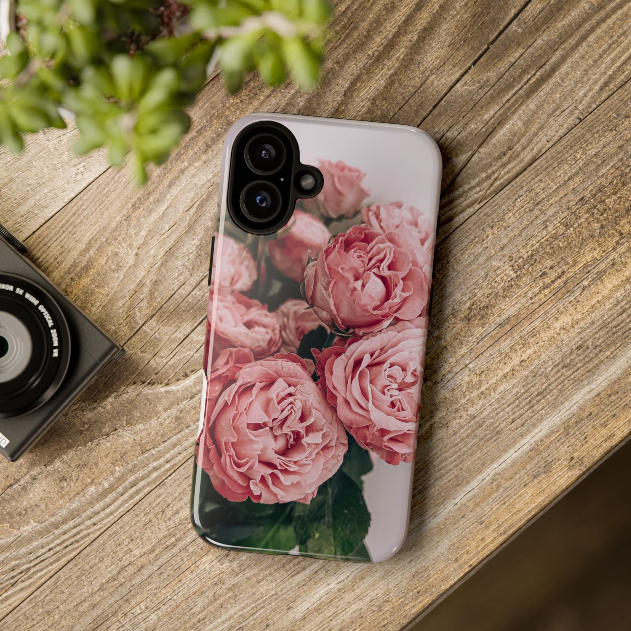 Tough Case — Pink Peonies Floral Phone Case