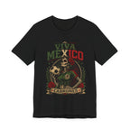 Mexico Catrina Skull T‑Shirt — Day of the Dead Mexican Soccer Tee