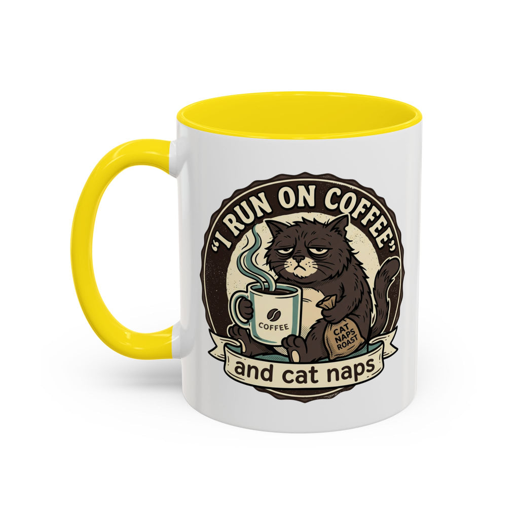 Coffee Lovers Mug — Rustic 'Coffee & Hops' Accent Ceramic Mug (11/15oz)
