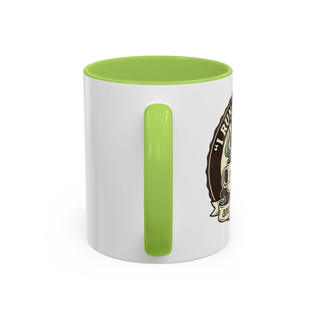 Coffee Lovers Mug — Rustic 'Coffee & Hops' Accent Ceramic Mug (11/15oz)