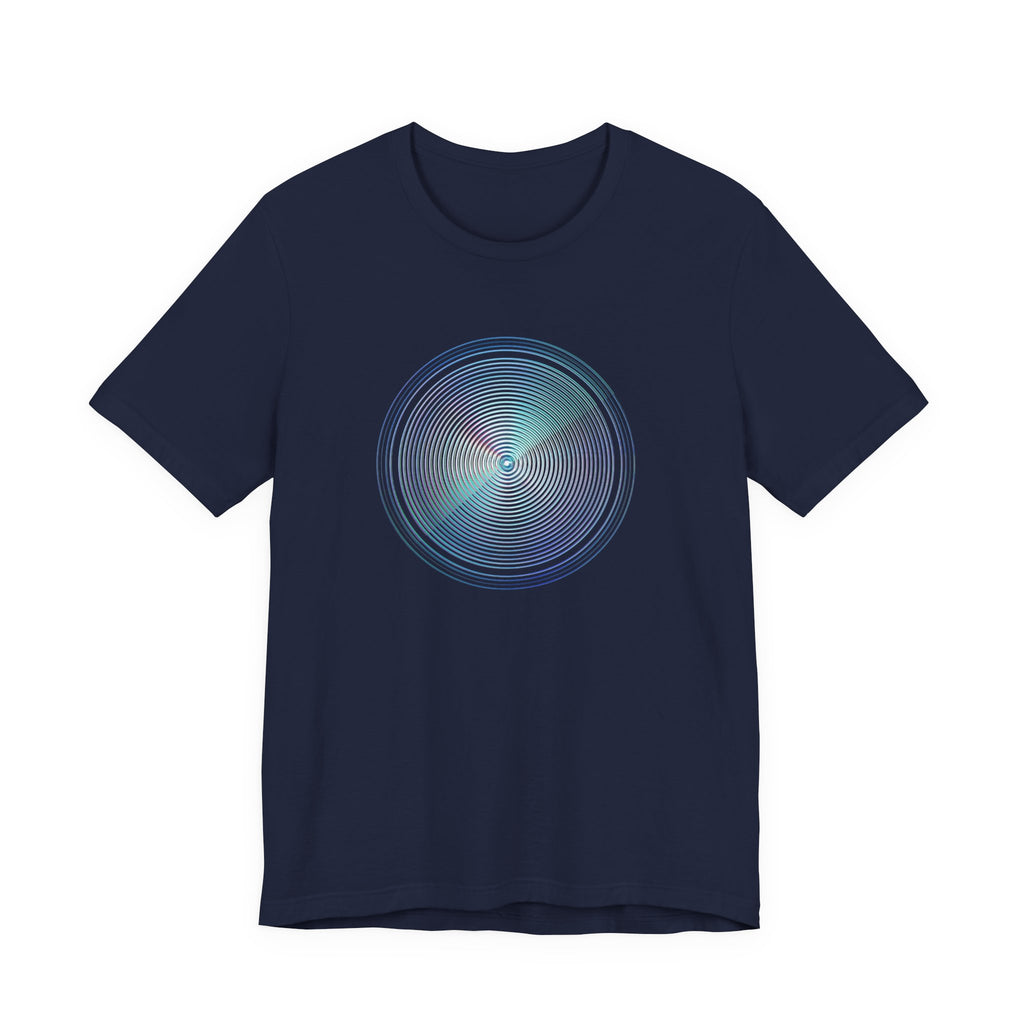 Hypnotic Holo Spiral T‑Shirt
